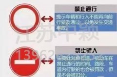 以下道路交通標志老司機都不一定知道？90%人都會混淆！